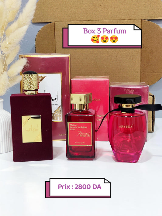 PACK 3 PARFUM